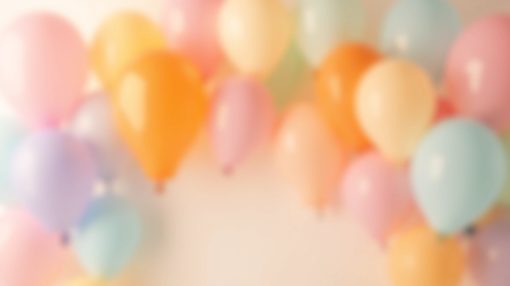 Pastel and bold color balloon combinations displayed side by side showing contrast