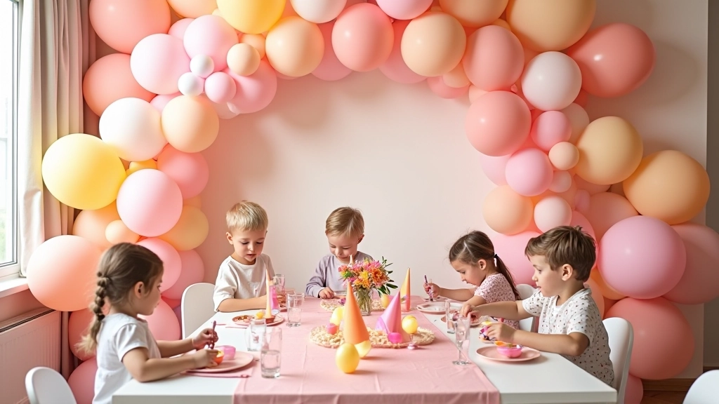 Complete party decoration bundle setup